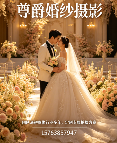 尊爵婚纱摄影烟台线上分站